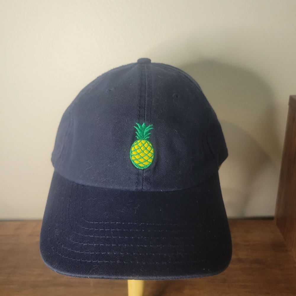 Free Authority Unisex Pineapple Baseball Cap Canvas Hat Blue Cotton adjustable